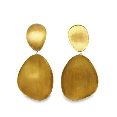 Estate Yellow Gold Ear Pendants by Marco Bicego