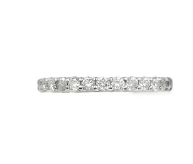 Estate White Gold and Diamond Eternity Ring