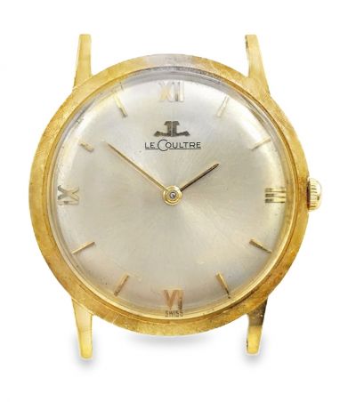 Men's 18K Yellow Gold LeCoultre Wristwatch, C.1950's.