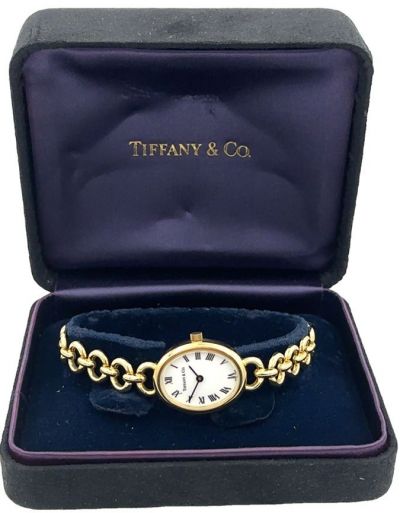 Ladies 14K Yellow Gold Tiffany & Co. Wristwatch