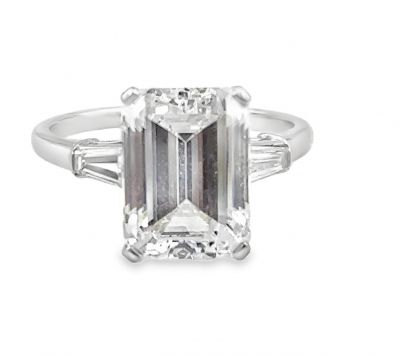 Estate Bulgari Diamond Engagement Ring