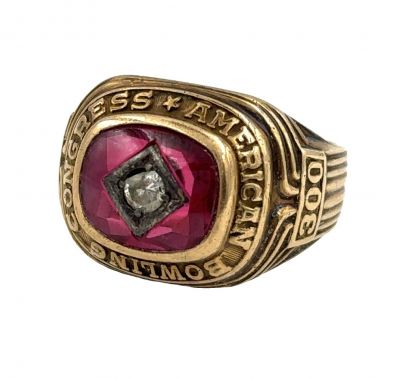Estate American Bowling Congress 300 Perfect Game Ring