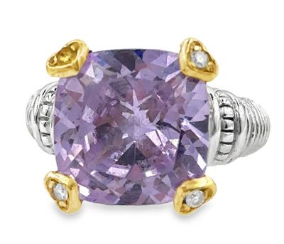 Estate Diamond Fashion Ring By John Hardy