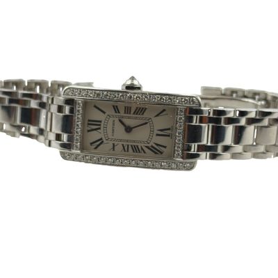 Cartier American Tank Ladies Watch
