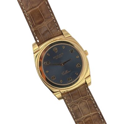 Rolex Cellini 18K Rose Gold Wristwatch, Ref. 5330, Circa 2001. 