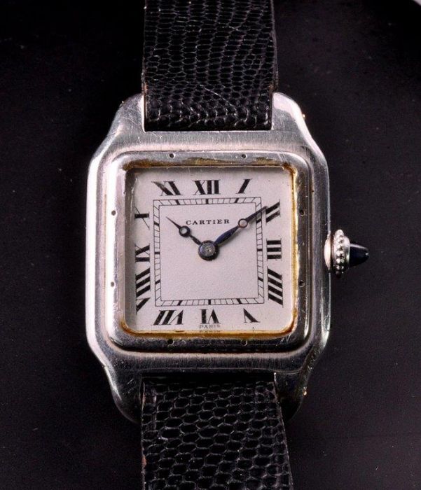 cartier santos first wristwatch