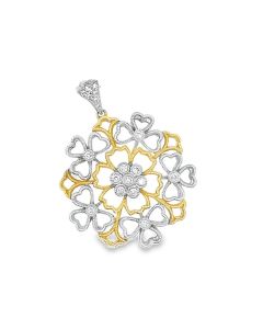 Estate Gold and Diamond Pendant