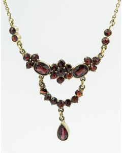Victorian Garnet Necklace