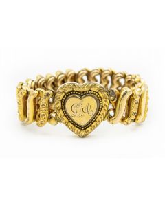 Victorian Gold Filled Sweetheart Bracelet