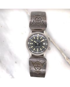 MK Personal Collection Men's Steel Wittnauer "Super-Compressor" Wristwatch Ref. 8007 Circa 1965