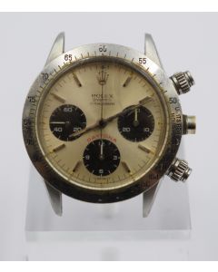 MK Personal Collection Rare Rolex Steel "BIG Red" Daytona Cosmograph Ref 6265/39 Circa 1981
