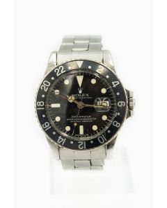 MK Personal Collection - Rare Rolex GMT Master Wristwatch Ref 1675 Circa 1978/9