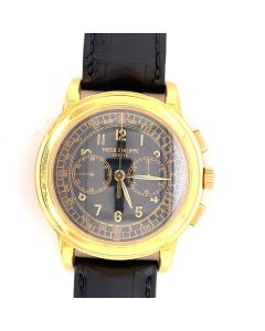 MK Personal Collection - Men's 18K Yellow Gold Patek Philippe Genève Oversize Chronograph Movement No. 3146473 Ref. 5070 Circa 1990's 