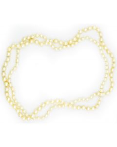 Estate 1960's Endless Pearl Necklace 