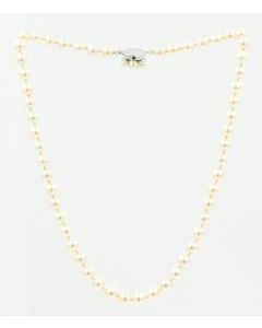 Estate 1950's Cultured Pearls Necklace