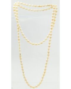 Estate Opera Length Endless Cultured Pearl Necklace
