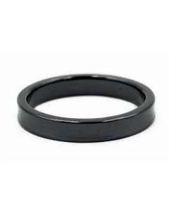 Titanium Tiffany & Co 1837 Narrow Concave 4mm Band Ring 