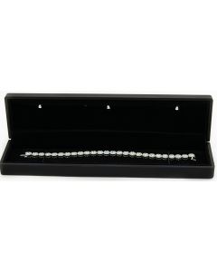 Estate White Gold and Diamond Tennis Bracelet by Gregg Ruth 