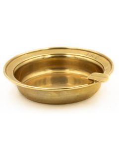 Estate 1950's 14K Yellow Gold Ashtray by Cartier, New York, No 107 530. 