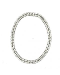 Estate Platinum and Diamond Necklace 