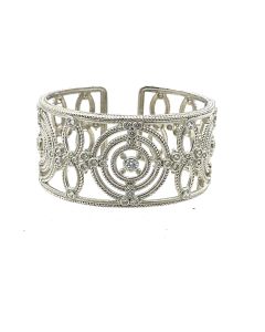 Estate Sterling Silver Bangle by Judith Ripka 