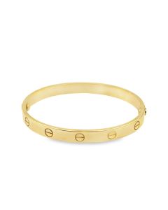 Estate Yellow Gold "LOVE" Bracelet by Cartier Serial #585131