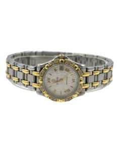 Ladies Two Tone and Diamond Saratoga Wristwatch by Concord  