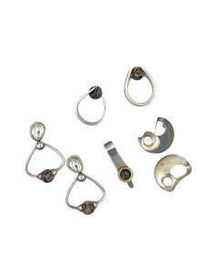 Sterling Silver Earrings, Rings and Pendant 