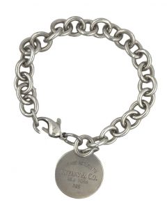 Sterling Silver "Please Return To Tiffany & Co." ID Bracelet