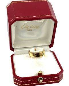 Estate LOVE Ring by Cartier Serial BO048