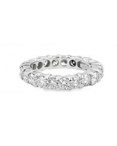 Estate White Gold and Diamond Eternity Ring 