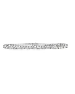 Estate White Gold and Diamond Tennis Bracelet 13.25cts