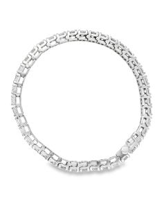 Estate Vintage White Gold and Diamond Bracelet