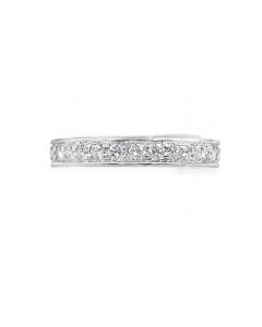 Platinum Diamond Eternity Band .
