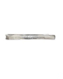 Estate Sterling Silver 1837 Tie Clip by Tiffany & Co  