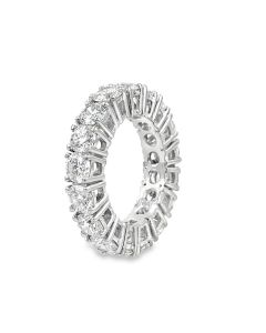 Estate Platinum and Diamond Eternity Ring