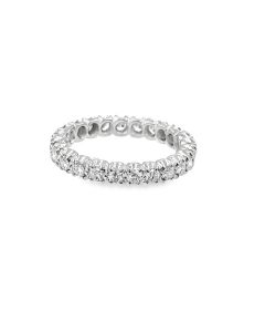 Estate Platinum and Diamond Eternity Ring