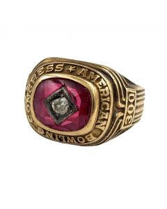 Estate American Bowling Congress 300 Perfect Game Ring