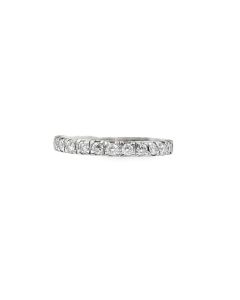 Vintage Platinum Diamond Wedding Band.