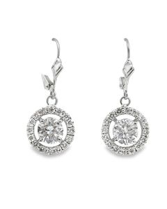 Vintage Diamond Earrings 