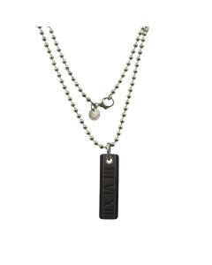 Tiffany & Co Sterling Silver Chain with  Atlas Tiffany & Co Pendant.