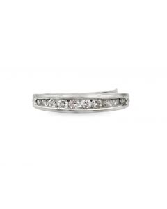 Vintage Platinum Diamond Band By Scott Kay