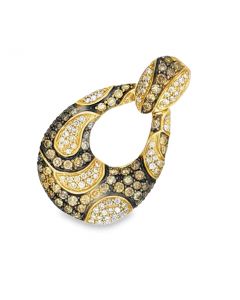 Estate Gold and Diamond Pendant 