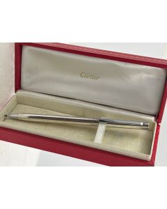 Vintage Cartier Sterling Silver Ballpoint Pen