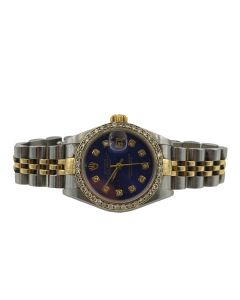 Ladies Two Tone Rolex Datejust Model Ref 79173 Circa 2001