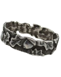 Vintage sterling silver bangle by Jonathan Dweck