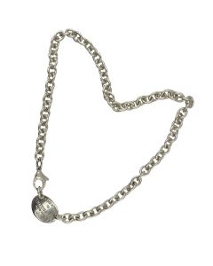 Sterling “Return to Tiffany” Oval Tag Necklace