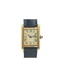 Vintage Ladies 18K Cartier Tank Louis Wristwatch No. 780870293