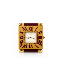 Bronze Strut Clock by Cartier