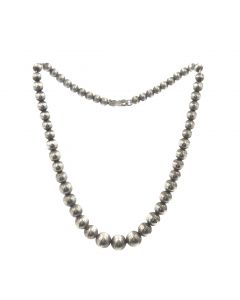 Estate Sterling Silver Hardware Ball Necklace by Tiffany & Co.